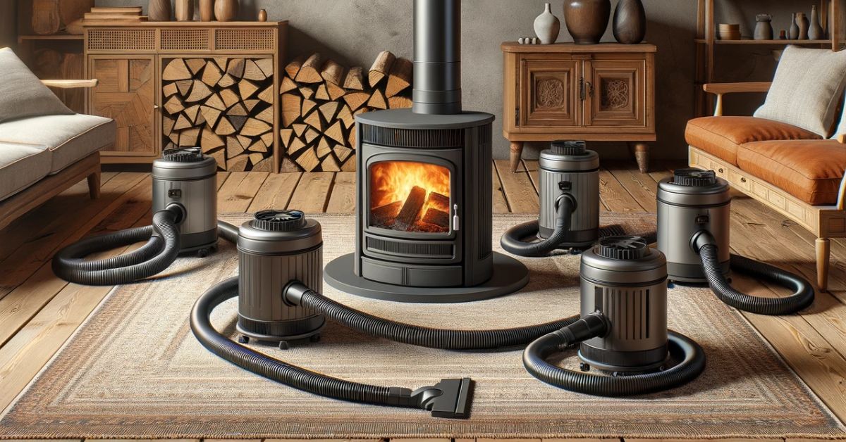 Askestøvsugere og en brændeovn